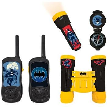 Lexibook Dobrodružná sada Batman s vysílačkami, dalekohledem a kompasem (RPTW11BAT)