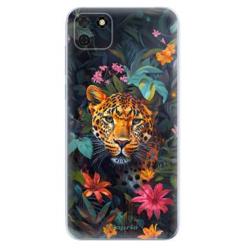 Odolné silikonové pouzdro iSaprio - Flower Jaguar - Huawei Y5p