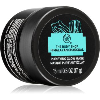 The Body Shop Himalayan Charcoal čisticí a rozjasňující pleťová maska pro mastnou a problematickou pleť 15 ml