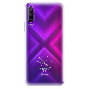 Odolné silikonové pouzdro iSaprio - čiré - Býk - Honor 9X Pro