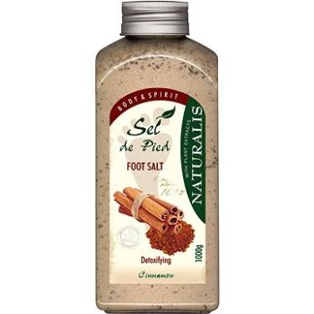 NATURALIS Sůl na nohy Cinnamon 1000 g (8596048000598)