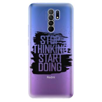 Odolné silikonové pouzdro iSaprio - Start Doing - black - Xiaomi Redmi 9