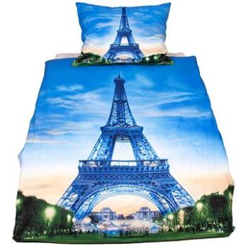 TopProstěradla 3D povlečení 140×200+70×90 - Eiffel (1000LP3D01)