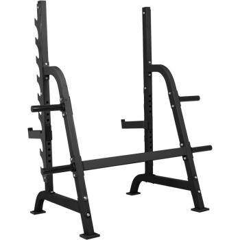 Gorilla Sports Stojan na dřepy Power Squat Rack, 186 cm