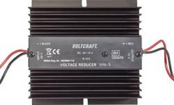 DC/DC měnič Voltcraft SPA-5, 24V/12V-6A, 72 W