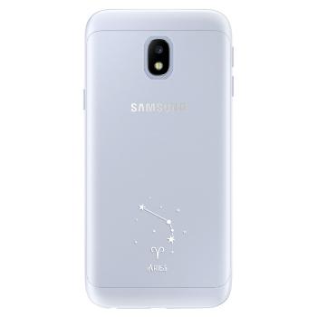 Silikonové pouzdro iSaprio - čiré - Beran - Samsung Galaxy J3 2017