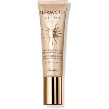 GUERLAIN Terracotta Joli Teint Beautifying Foundation rozjasňující make-up pro přirozený vzhled SPF 20 odstín Foncé/Dark 30 ml