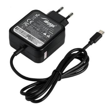 Akyga Napájecí zdroj AK-ND-60 45W USB type-C USB-C Quick Charge QC, AK-ND-60