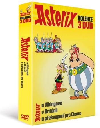 Asterix kolekce (3 DVD) - animovaný