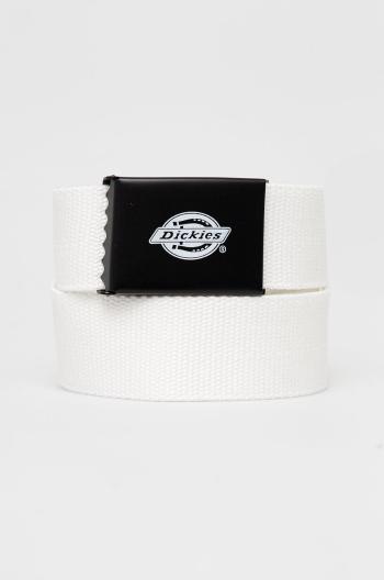 Pásek Dickies pánský, bílá barva, DK0A4X7EWHX-WHITE