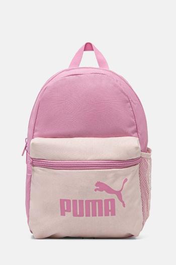 Dětský batoh Puma Phase Small Backpack růžová barva, malý, s potiskem, 798791