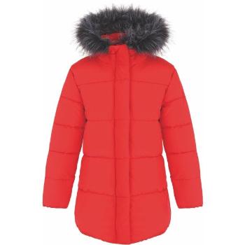 Loap TOMKA Dívčí zimní kabát, červená, velikost 134-140