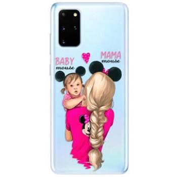 iSaprio Mama Mouse Blond and Girl pro Samsung Galaxy S20+ (mmblogirl-TPU2_S20p)