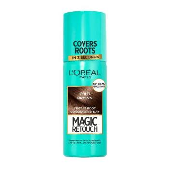 L'Oréal Paris Magic Retouch Instant Root Concealer Spray 75 ml barva na vlasy pro ženy Cold Brown na všechny typy vlasů