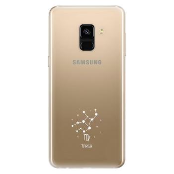 Odolné silikonové pouzdro iSaprio - čiré - Panna - Samsung Galaxy A8 2018