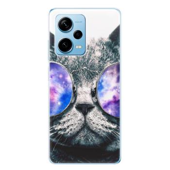 Odolné silikonové pouzdro iSaprio - Galaxy Cat - Xiaomi Redmi Note 12 Pro 5G / Poco X5 Pro 5G