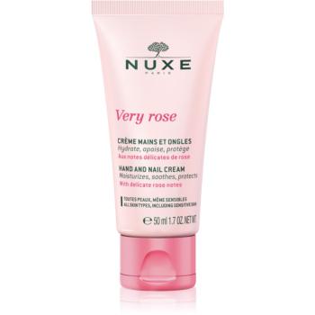 Nuxe Very Rose krém na ruce a nehty s růžovou vodou 50 ml