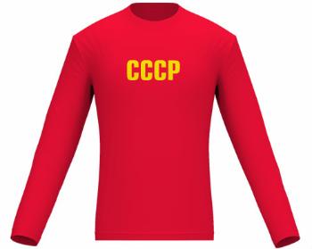 Pánské tričko dlouhý rukáv CCCP