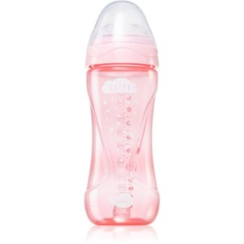 Nuvita Cool Bottle 4m+ kojenecká láhev Light pink 330 ml