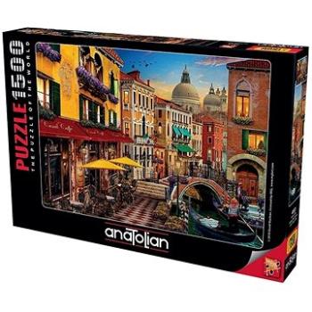 Anatolian Puzzle Kavárna Canal Caffé, Benátky 1500 dílků (8698543145535)