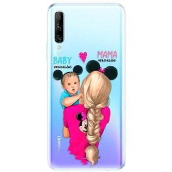 iSaprio Mama Mouse Blonde and Boy pro Huawei P Smart Pro (mmbloboy-TPU3_PsPro)