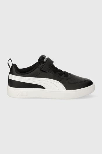 Dětské sneakers boty Puma Rickie černá barva