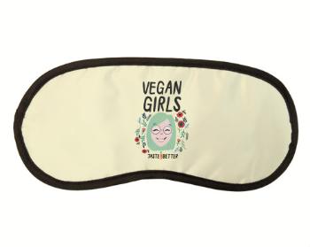 Maska na spaní - škraboška Veganské dívky chutnají líp