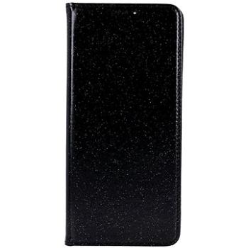 Forcell Samsung S21 Ultra knížkové glitter černé 61584 (Sun-61584)