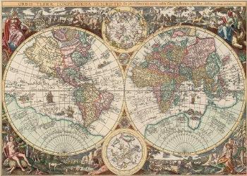 ART PUZZLE Puzzle Mapa světa 260 dílků