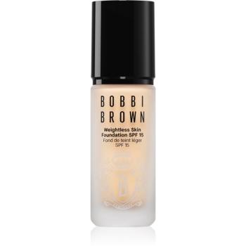 Bobbi Brown Weightless Skin Foundation SPF 15 Mini dlouhotrvající matující make-up s hydratačním účinkem odstín Warm Sand 13 ml