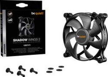 PC větrák s krytem BeQuiet Shadow Wings 2 (š x v x h) 120 x 120 x 25 mm