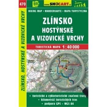 Zlínsko, Hostýnské a Vizovické vrchy 1:40 000: 470 (978-80-7224-748-6)