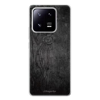 Odolné silikonové pouzdro iSaprio - Black Wood 13 - Xiaomi 13 Pro