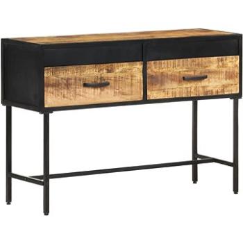 Konzolový stolek 110 × 35 × 75 cm hrubé mangovníkové dřevo (288473)