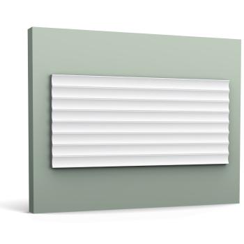 ORAC Decor ORAC dekorační prvek W109 - 3D panel 200x25x1,3 cm Bílá
