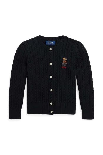 Dětský svetr Polo Ralph Lauren černá barva