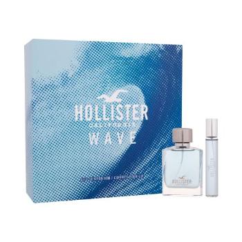 Hollister Wave dárková kazeta toaletní voda 50 ml + toaletní voda 15 ml pro muže