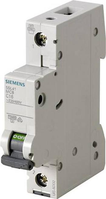 Elektrický jistič Siemens 5SL4106-7, 1pólový, 6 A, 230 V, 400 V