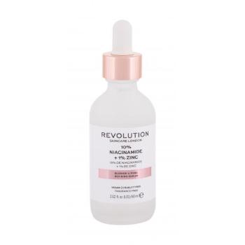 Revolution Skincare Skincare 10% Niacinamide + 1% Zinc 60 ml pleťové sérum na mastnou pleť; na citlivou a podrážděnou pleť