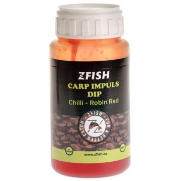 Zfish dip carp impuls 200 ml - chilli robin red