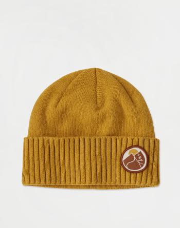 Patagonia Brodeo Beanie Slow Going Patch: Cabin Gold