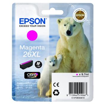 EPSON T2633 (C13T26334022) - originální cartridge, purpurová, 9,7ml