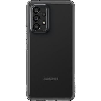 Samsung Galaxy A53 5G Poloprůhledný zadní kryt černý (EF-QA536TBEGWW)