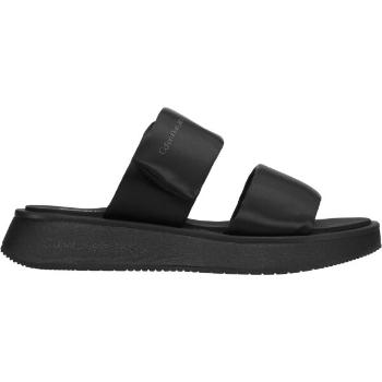 Calvin Klein SLIDE DOUBLE STRAP Dámské pantofle, černá, velikost