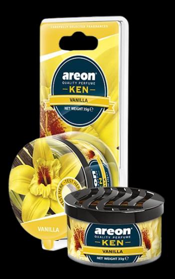 AREON Ken blister - osvěžovač vzduchu vanilka 35 g