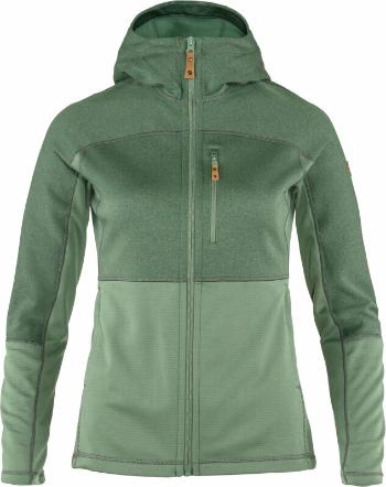 Fjällräven Abisko Trail Fleece W Patina Green XS Outdorová bunda