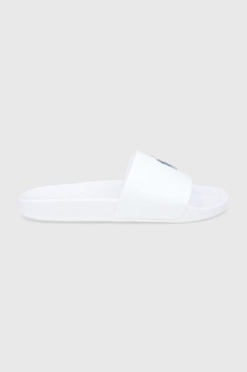 Pantofle Polo Ralph Lauren pánské, bílá barva