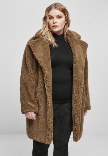 Urban Classics Ladies Oversized Sherpa Coat midground - XXL