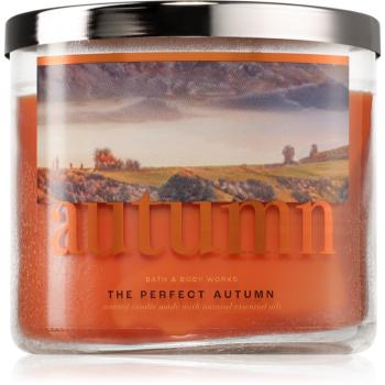 Bath & Body Works Perfect Autumn vonná svíčka 411 g