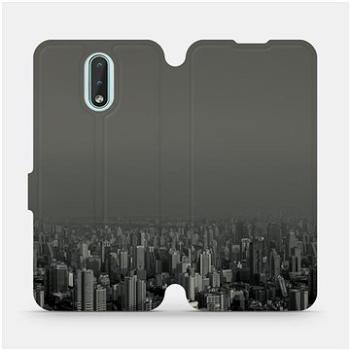 Flipové pouzdro na mobil Nokia 2.3 - V063P Město v šedém hávu (5903516156573)